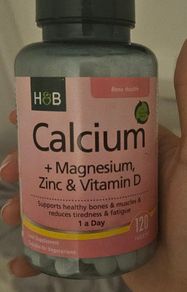 Calcium+Magnesium, Zinc&Vitamin D