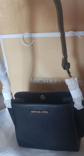 New Leather Michael Kors Bag Black