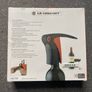 Le Creuset Lever Corkscrew LM-150 - Black & Volcanic Orange Image 2
