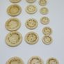 Wooden Handmade with Love Natural Buttons 15mm 20mm 25mm Image 3