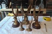 5 Brass eagles