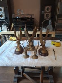 5 Brass eagles