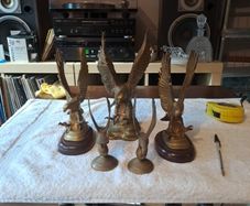 5 Brass eagles