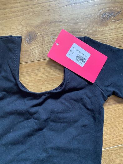 Move Dance Girls Black Leotard and Shoes Set