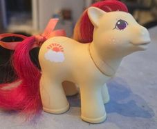 Baby Brother Sunburst Mountain Boy Custom MLP G1 My Little Pony 2023