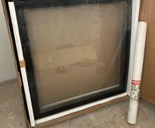 Velux 60cmx60cm curved glass rooflight for flat roof