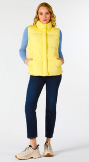 Lightweight warm vest, Colin's, size xs-m (yellow)