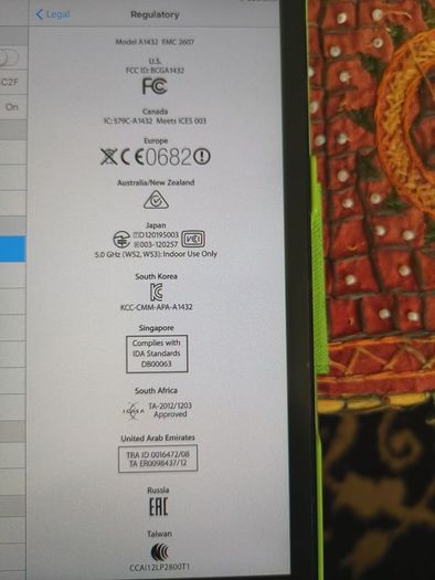 Price reduced I pad mini Model A1432 16GB