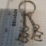 Keyring with letters B and E Image 2