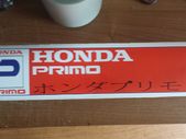 honda primo window decal
