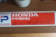 honda primo window decal