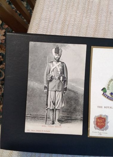Two   Millitary  Postcards