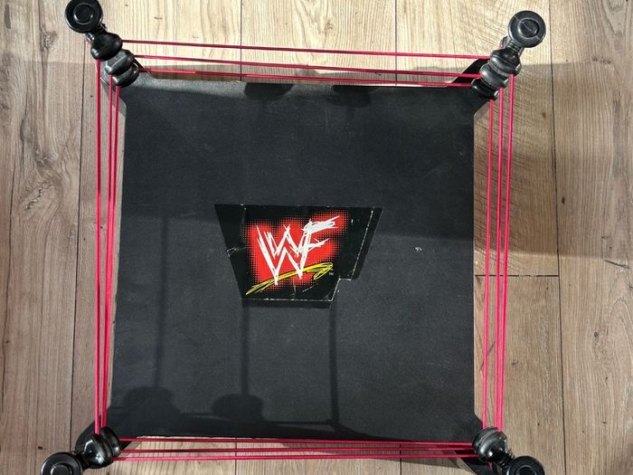 WWE WWF Jakks Warzone wrestling ring + rare BCA wrestlers