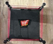 WWE WWF Jakks Warzone wrestling ring + rare BCA wrestlers