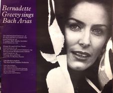 Bernadette Greevy sings Bach Arias LP 1980