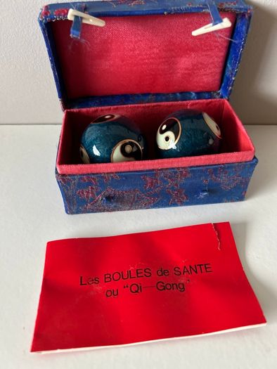 Vintage Chinese Health Exersice Stress Relief Balls