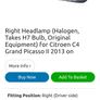 grand picasso headlight  and daytime running light Image 7