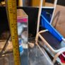 TV mount with glass shelves Image 2
