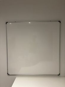 Large Hanging Magnetic White Board