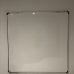 Large Hanging Magnetic White Board