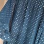 M&S Blouse with gold metallic polka dots Sz 16UK Image 3