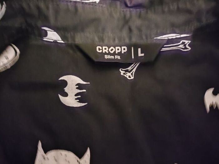 Batman Shirt DC Comics Cropp Slim Fit L Size  100% Cotton