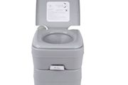 20L Portable Flush Outdoor Toilet for Camping Caravan Mobile