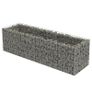 Gabion Raised Bed Galvanised Steel 180x50x50 cm Image 3