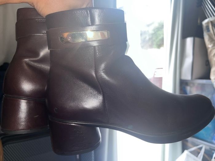 Ecco leather women boots, EU 40