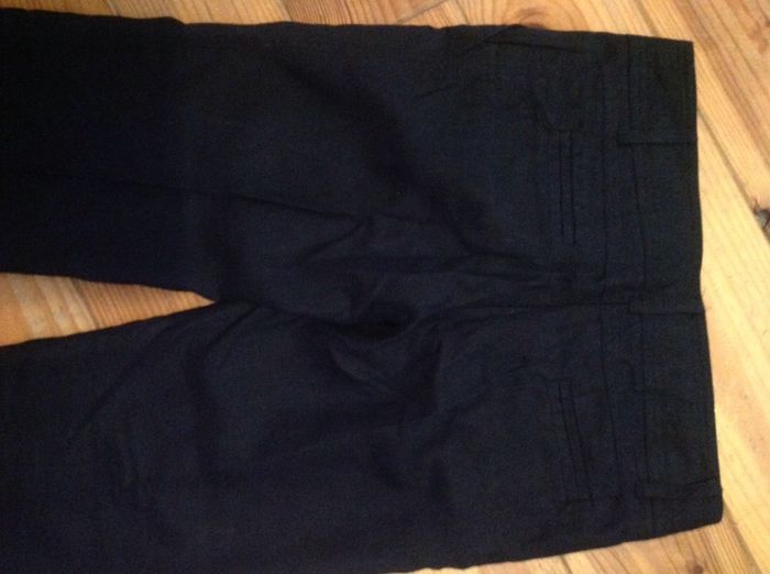 Size 10 Black Linen Trousers
