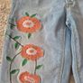 Zara girls 3/4 jeans, size 8y Image 3