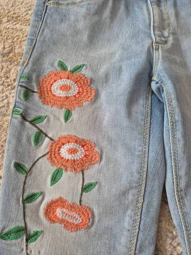 Zara girls 3/4 jeans, size 8y