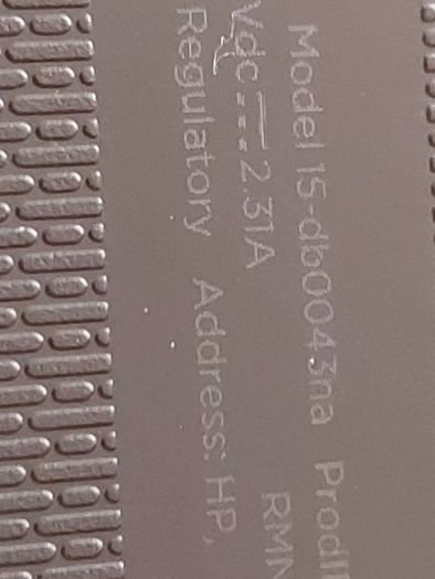 HP 15.6 inch Laptop, Model 15-db0043na,  AMD A4-9125 Radeon R3, 4 Compute Cores 2C + 2G, 2.3GHz, 4GB Ram, 1 Terrabyte Hdd, Windows 10, Microsoft Edge, Chrome and VLC