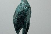 Crane (35cm) - Patinated Bronze