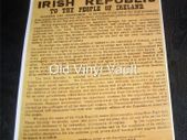 Irish Declaration Of Independence 1916 repro print