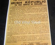Irish Declaration Of Independence 1916 repro print