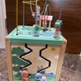 Squirrel Play Wooden 5-in-1 Activity Cube Safari Image 2