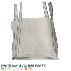 Mini Bulk bag white 50cm x 50cm x 50cm single trip
