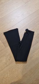 ZARA Black Flare Trousers - M
