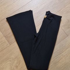 ZARA Black Flare Trousers - M