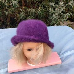 Vintage Italian Angora Fur Hat