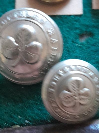 old Irish buttons