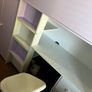 high sleeper/loft bed with desk, chair and mattress included Image 2