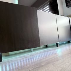 IKEA BESTA TV Unit Sideboard Black Brown