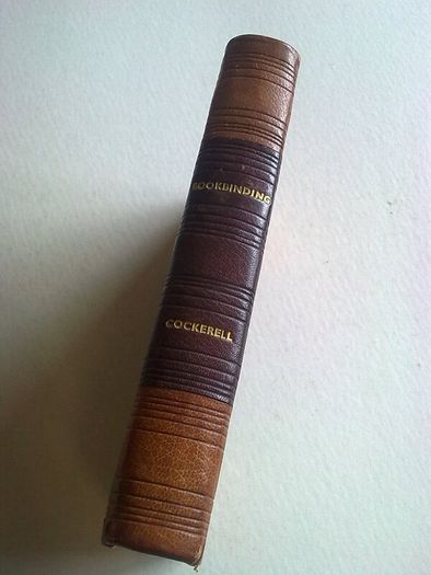 Bookbinding and the care of books Leather bound by owner Belfast N. Ireland