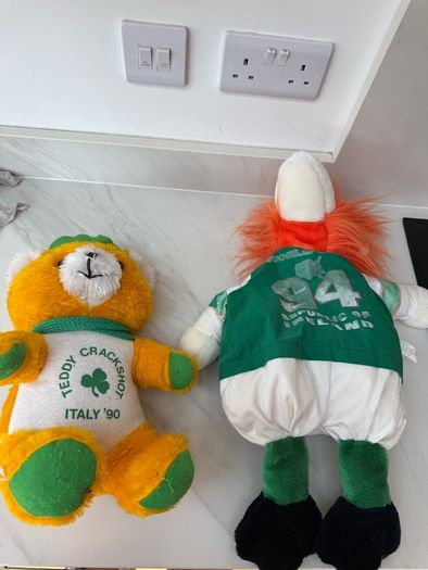 Irish World Cup memorabilia