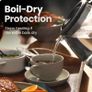 1L Electric Tea Kettle with LED Lights, Automatic Shut Off, Removable Lid, Boil-Dry Protection, Hot Water Electric Kettle Water Boiler, Electric Kettles for Boiling Water Image 6