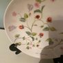 Pretty hand painted wild strawberry plate Image 2