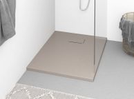 main image for ad Shower Base Tray SMC Brown 90x70 cm