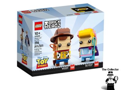 LEGO BrickHeadz Disney and Pixar's Toy Story Woody And Little Bo Peep Set 40553 Brand New Factory Sealed